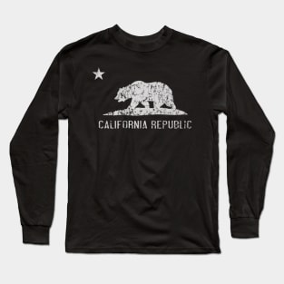 Vintage California Republic Flag Long Sleeve T-Shirt